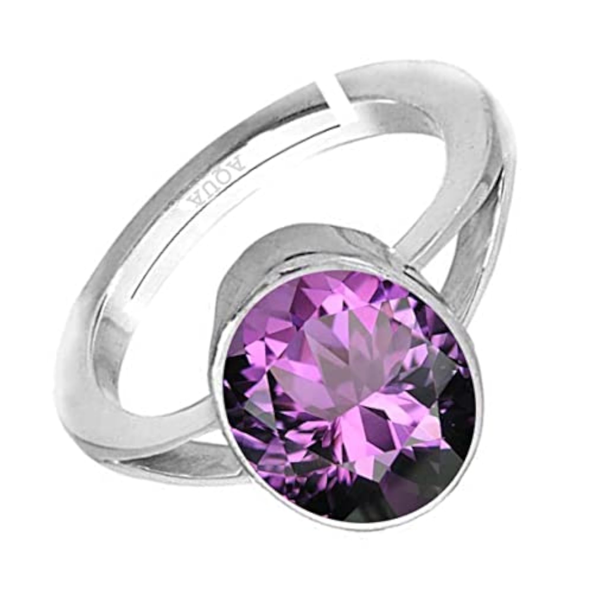 Women's Amethyst Adjustable Ring, 6.25 Ratti